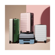 Чемодан NINETYGO Rhine Luggage -24" -White+Green