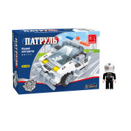 Игровой конструктор Keyixing 23406 ПАТРУЛЬ (114 деталей в наборе)