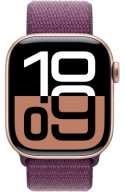 Apple Watch Series 10 S/M 42 мм золотистый-бордовый