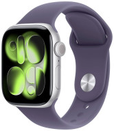 Apple Watch Series 11 M/L 46 мм серебристый-фиолетовый