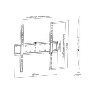 Кронштейн Brateck KL21G-44F для ТВ и мониторов, 32"-55&quot;