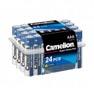 Батарейка CAMELION Super Heavy Duty R03P-PB24B 24 шт. в упак.