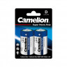 Батарейка CAMELION Super Heavy Duty R20P-BP2B 2 шт. в блистере