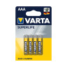 Батарейка VARTA Superlife (Super Heavy Duty) Micro 1.5V - R03P/AAA 4 шт. в блистере